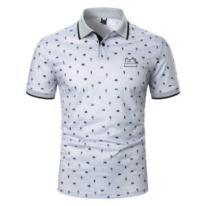 Printed Polo Shirt