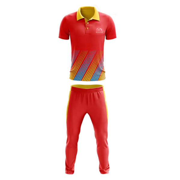 Sublimation cricket uniform