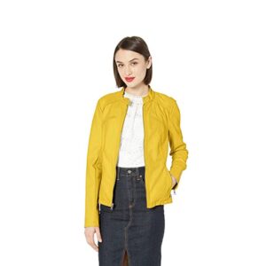 Women wolverine leather jacket